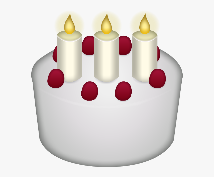 Download Birthday Icon Island - Transparent Background Cake Emoji, HD Png Download, Free Download