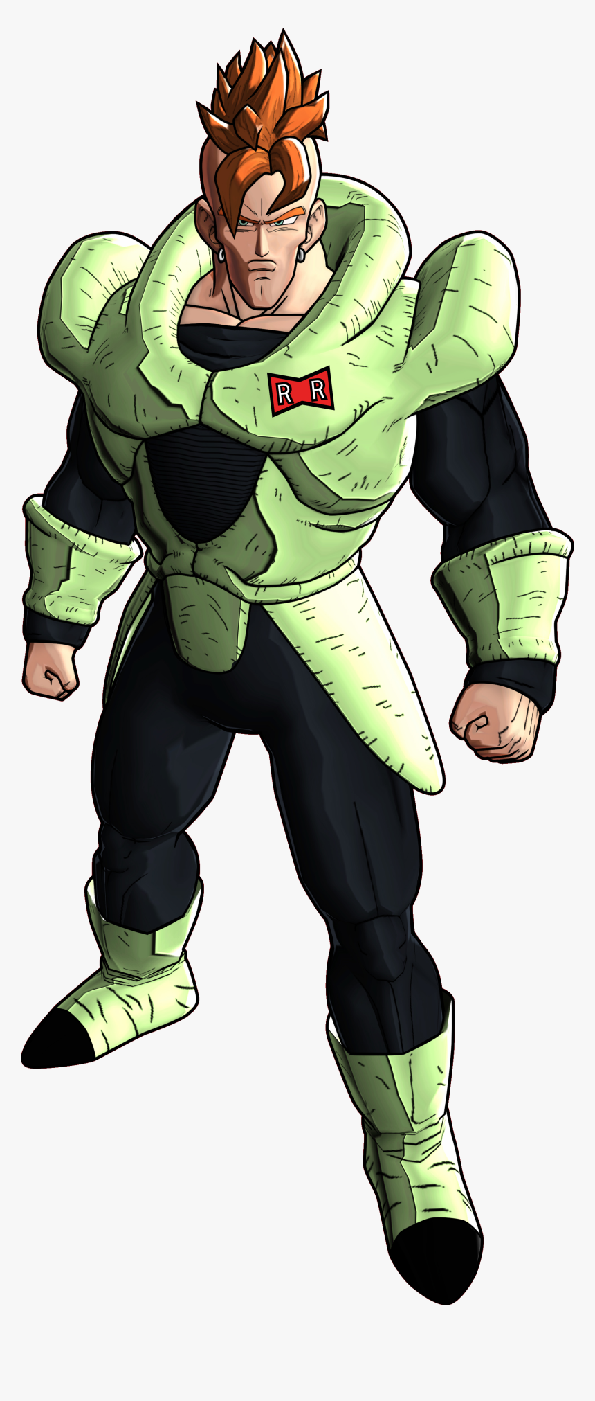 Android16 Battle Of Z Render - N 16 Dragon Ball Z, HD Png Download, Free Download