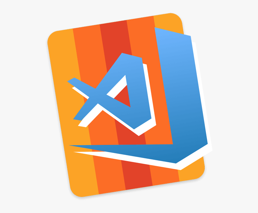 Visual Studio Code Icon Orange , Png Download - Visual Studio Code Icon Orange, Transparent Png, Free Download