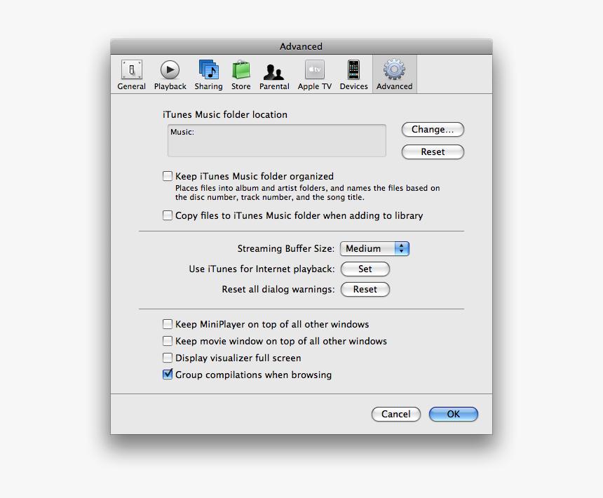 Itunes Preferences, HD Png Download, Free Download