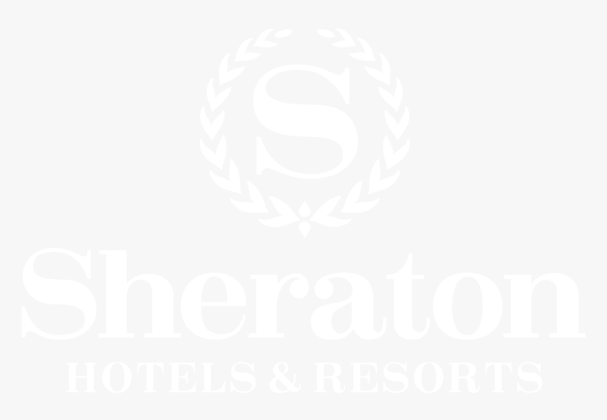 Sheraton Hotels & Resorts Logo Black And White - Johns Hopkins White Logo, HD Png Download, Free Download