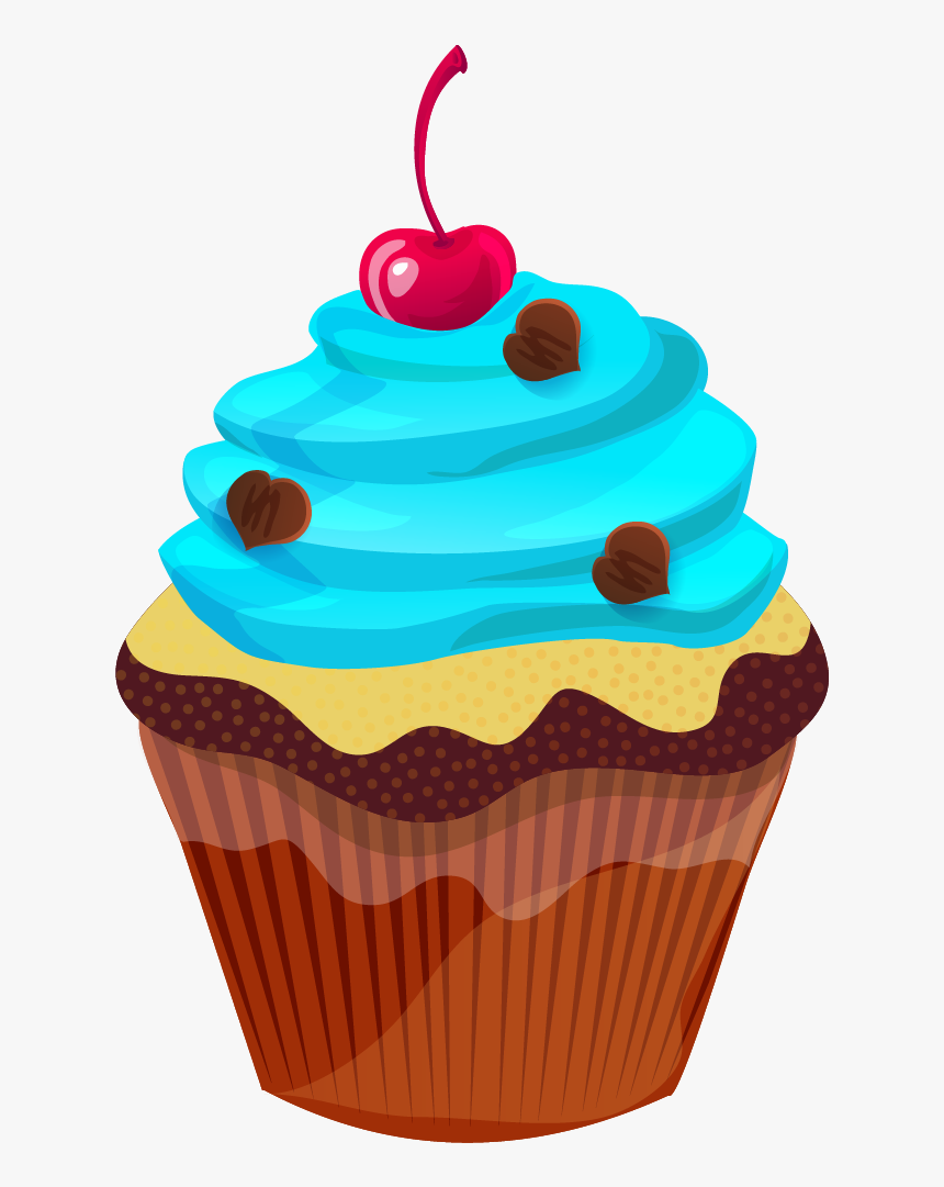 Cute Clip Art Cake - Cupcake Clipart, HD Png Download, Free Download