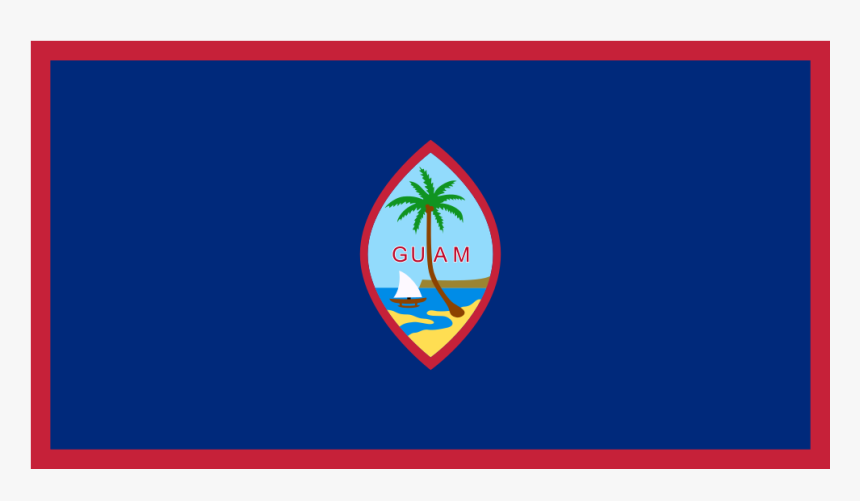 Guam Flag Png - Guam Flag, Transparent Png, Free Download