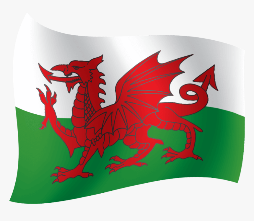 Wales Flag Png - Welsh Flag Transparent Background, Png Download, Free Download