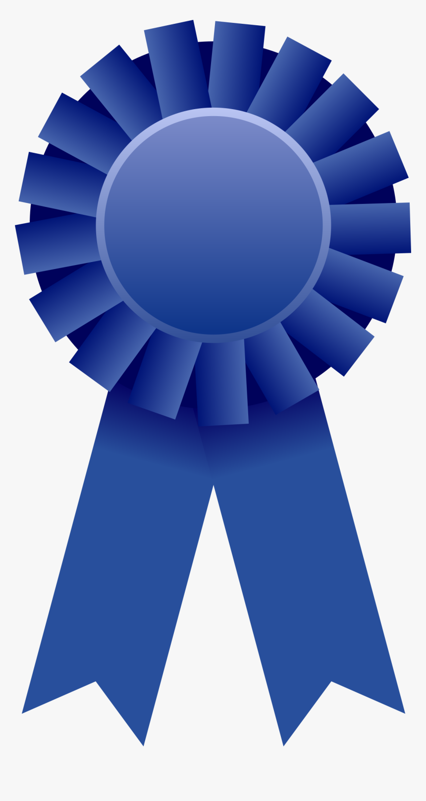 Download Winner Ribbon Png - Clipart Blue Ribbon, Transparent Png, Free Download