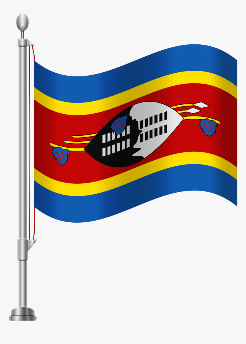 Transparent Guam Flag Png - Clipart Flag Of Swaziland, Png Download, Free Download