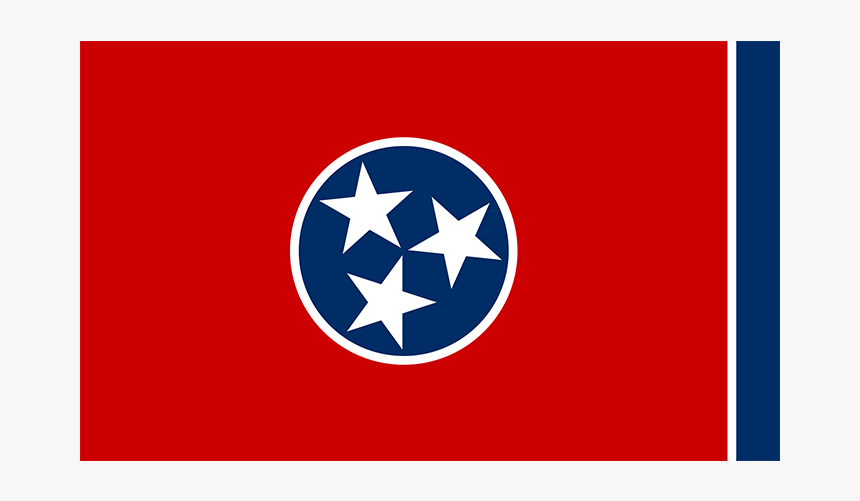 Tennessee State Flag Png - Tennessee State Flag, Transparent Png, Free Download