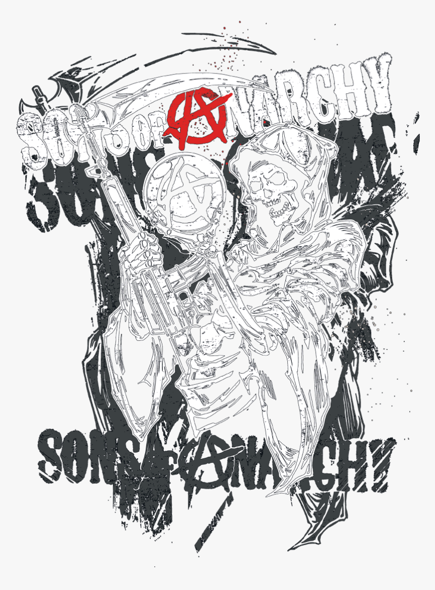Sons Of Anarchy Reaper Artwork, HD Png Download, Free Download
