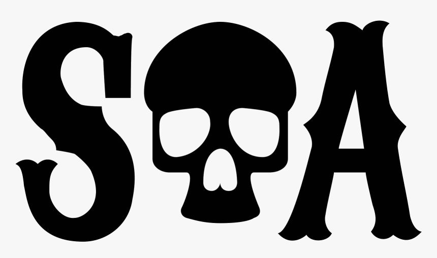Anarchy Clipart Anarchy Symbol - Sons Of Anarchy Icon, HD Png Download, Free Download