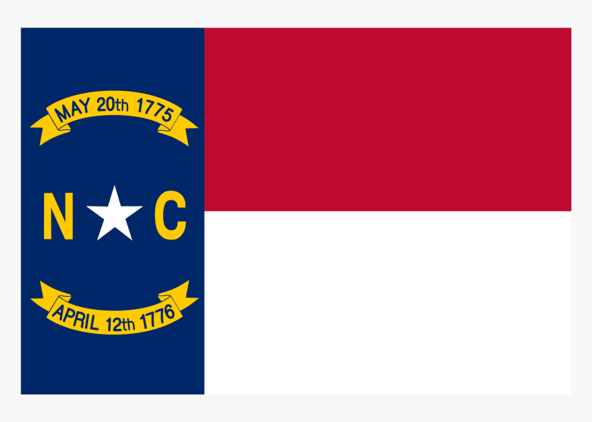 North Carolina State Flag Png - North Carolina State Flag, Transparent Png, Free Download