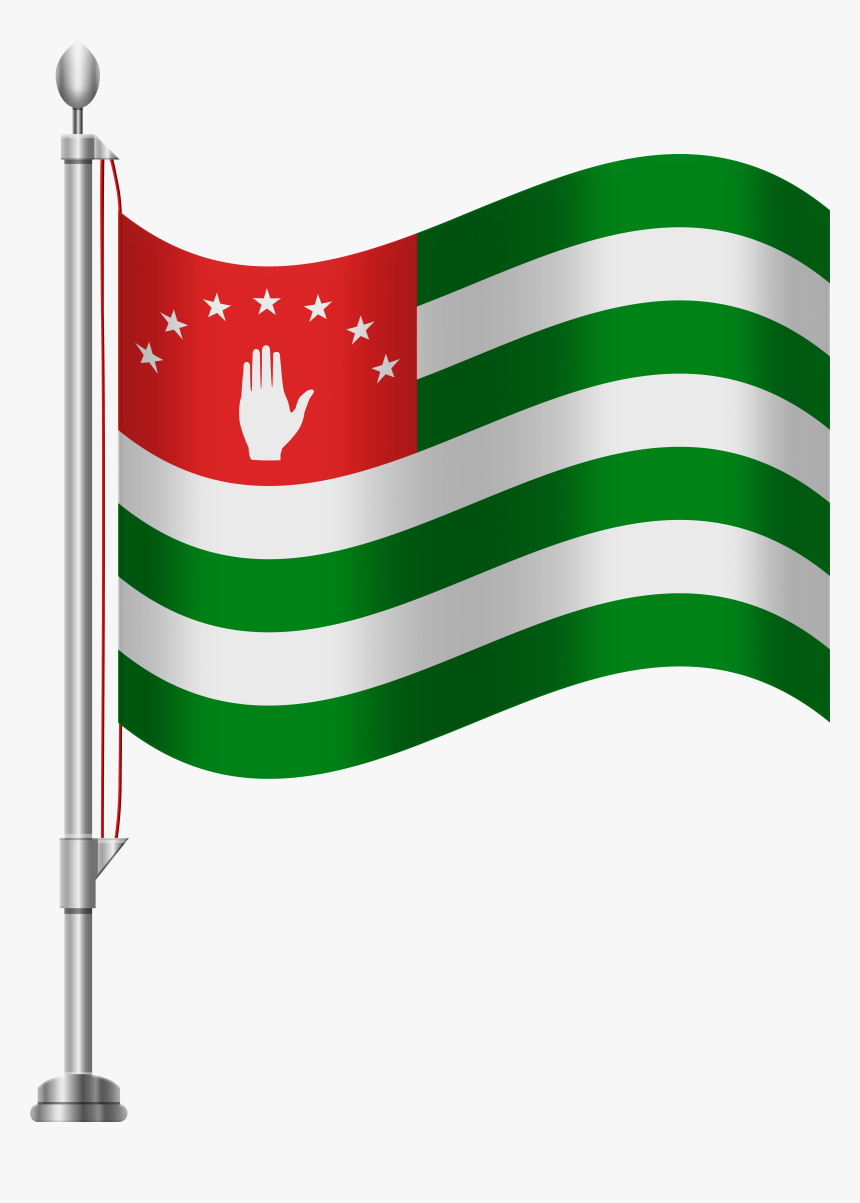 Abkhazia Flag Png Clip Art Transparent Png , Png Download - North Korea Flag Transparent, Png Download, Free Download