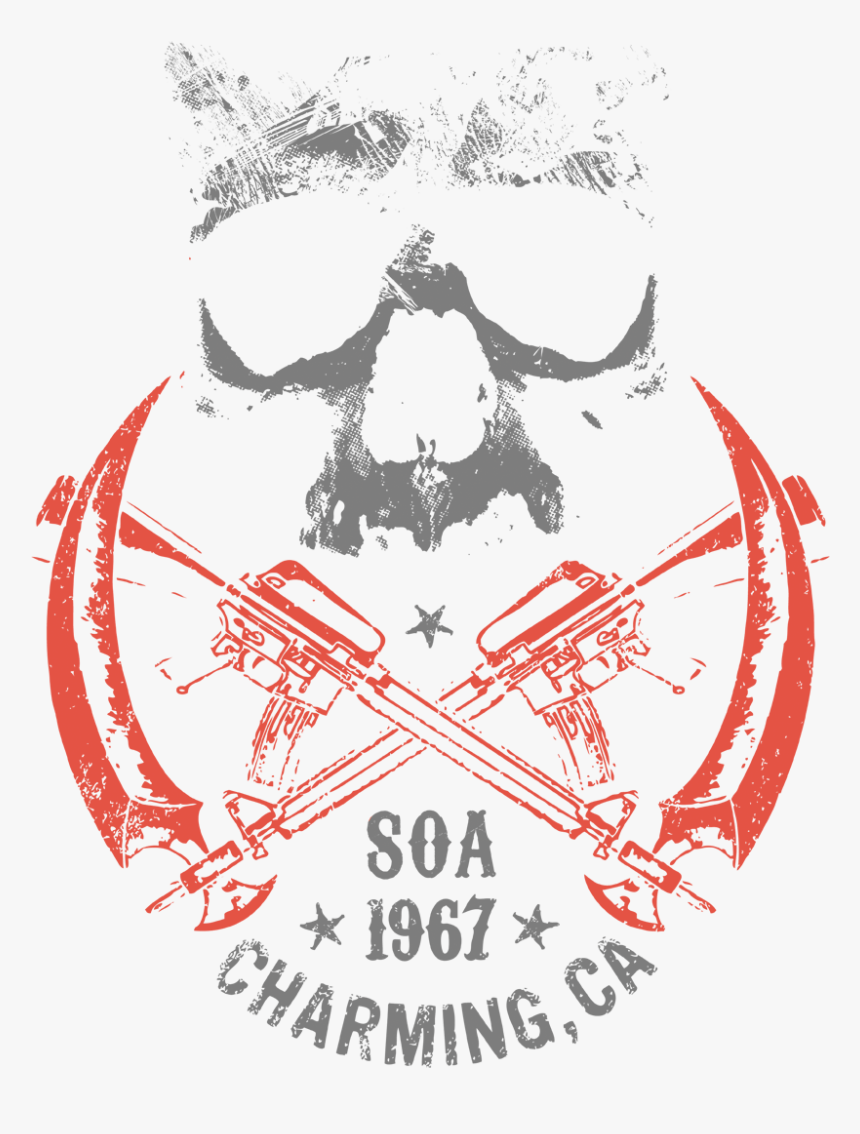 Transparent Anarchy A Png - Sons Of Anarchy Tattoo Soa, Png Download, Free Download