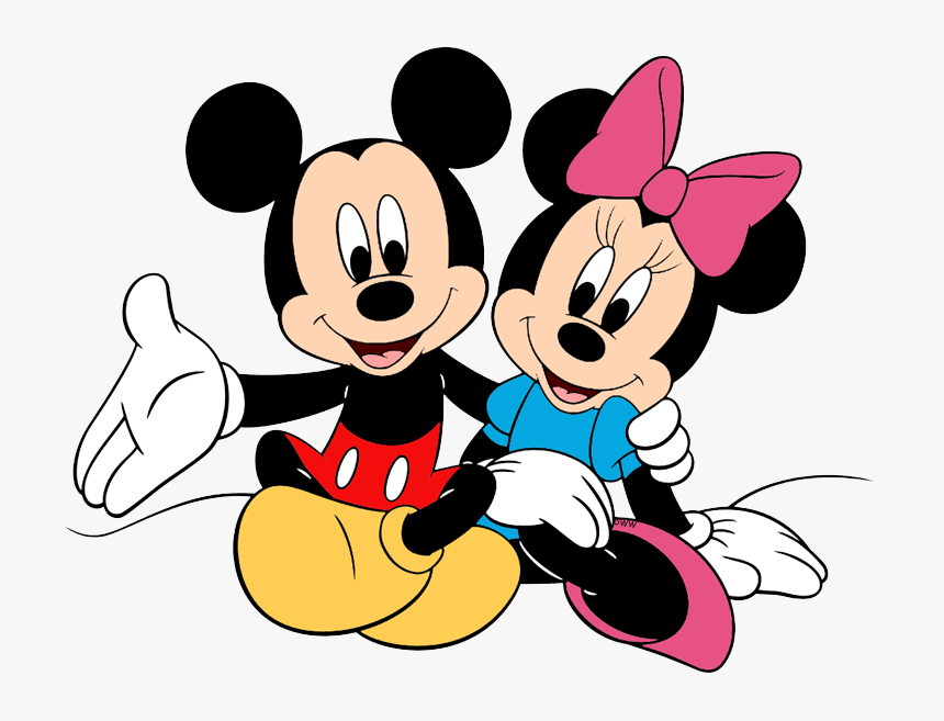 Mickey, Minnie Posing - Mickey Y Minnie Png, Transparent Png, Free Download