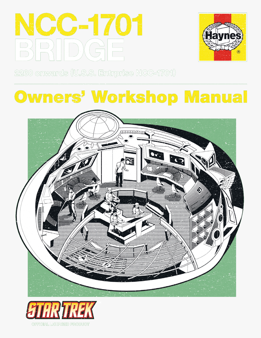 Star Trek Bride Manual Kid"s T-shirt - Haynes Manual, HD Png Download, Free Download