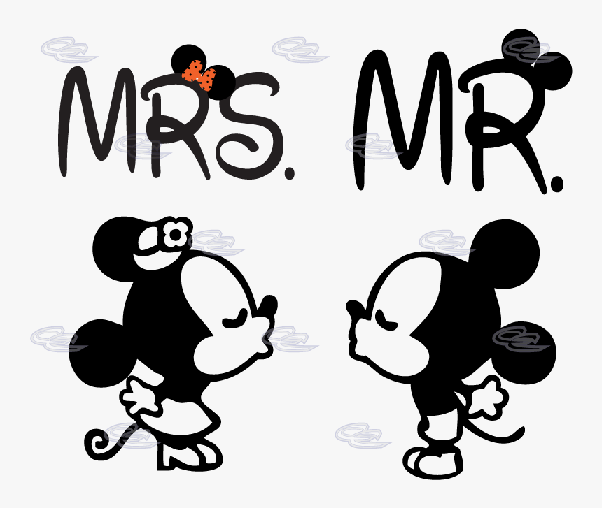 Mickey Mouse Minnie Mouse Drawing The Walt Disney Company - Mr And Mrs Mickey Mouse, HD Png Download, Free Download