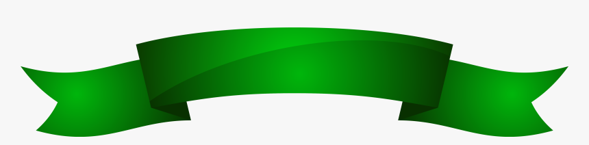 Green Ribbon Banner Clip Art, HD Png Download, Free Download