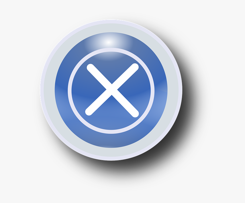 Exit, Off, Symbol, Icon, Button, X, Close, Logout - Exit Button Icon, HD Png Download, Free Download