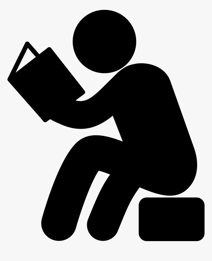 Man Reading Book Clipart, HD Png Download, Free Download