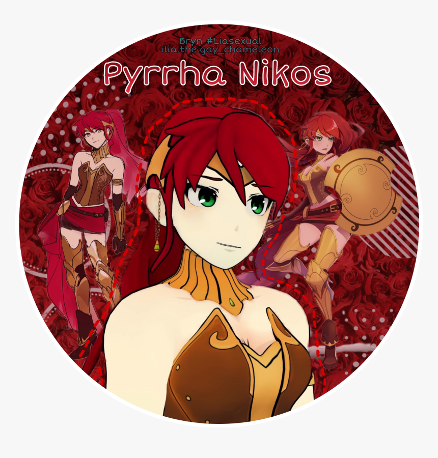 #pyrrha #rwby - Cartoon, HD Png Download, Free Download