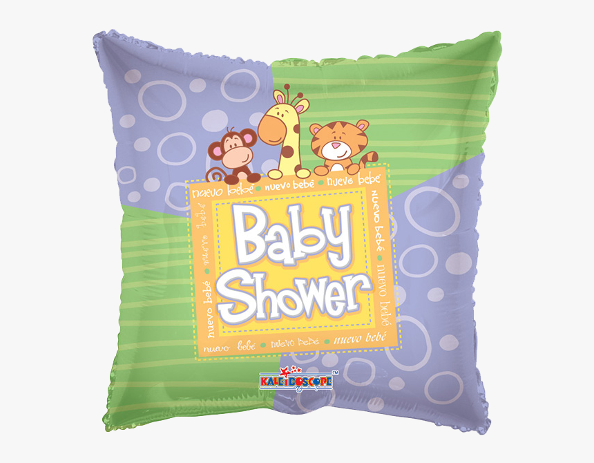 Globo Baby Shower Animalitos - Cushion, HD Png Download, Free Download