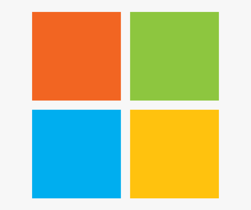 Transparent Background Microsoft Logo, HD Png Download, Free Download