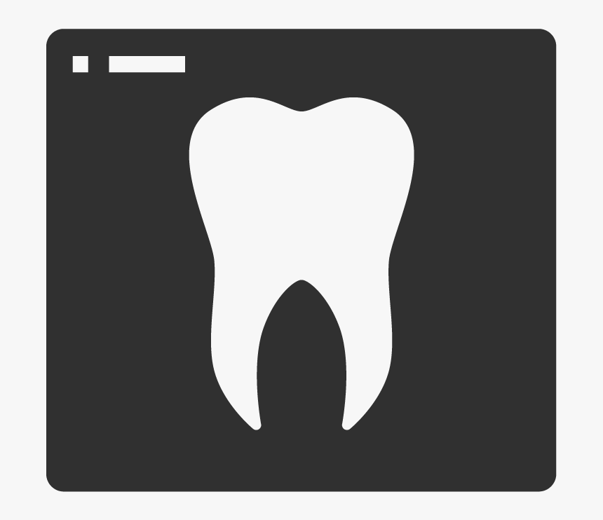 Tooth,organ,icon,clip Art,square,logo, HD Png Download, Free Download