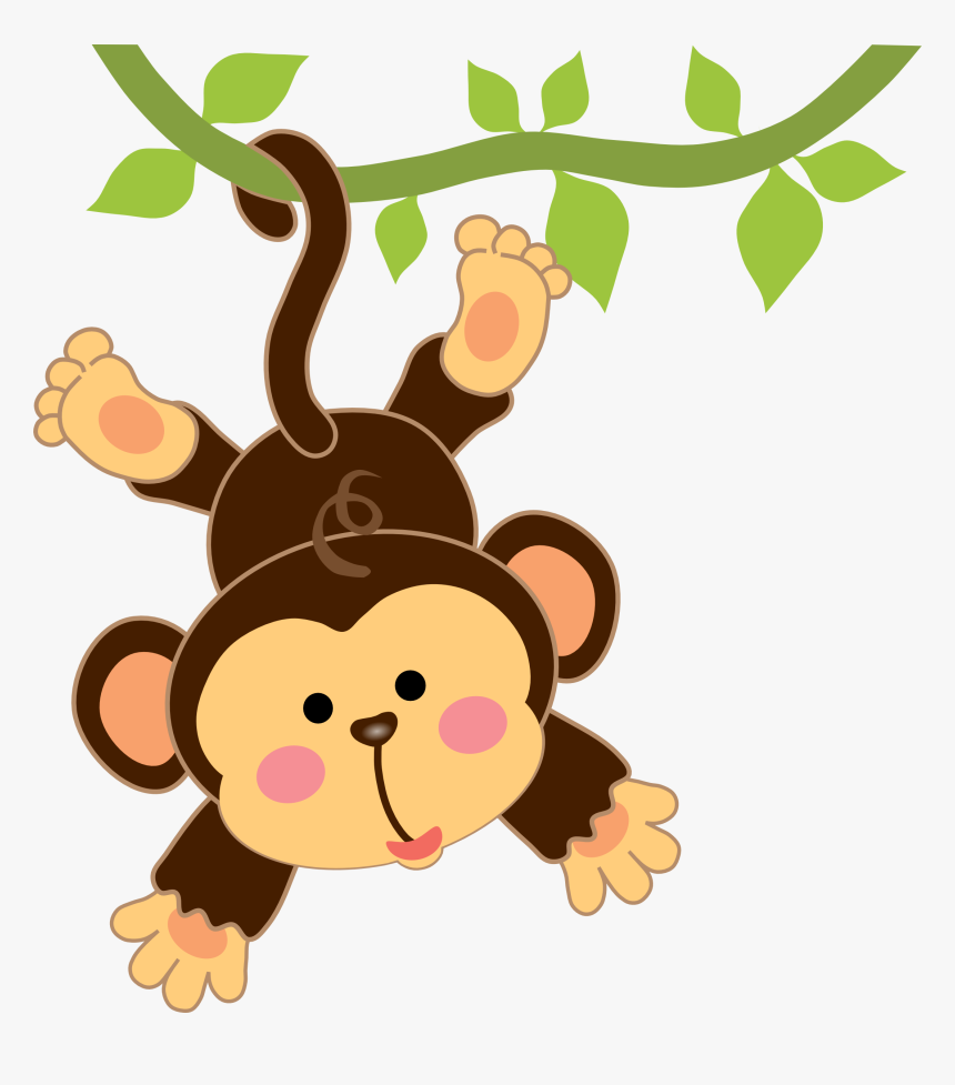 Clip Art Animals For Free - Safari Monkey Clipart, HD Png Download, Free Download