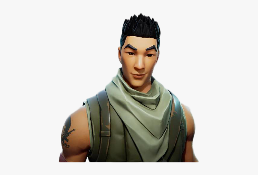 Fornite Asian Avatar - Asian Default Skin Fortnite, HD Png Download, Free Download