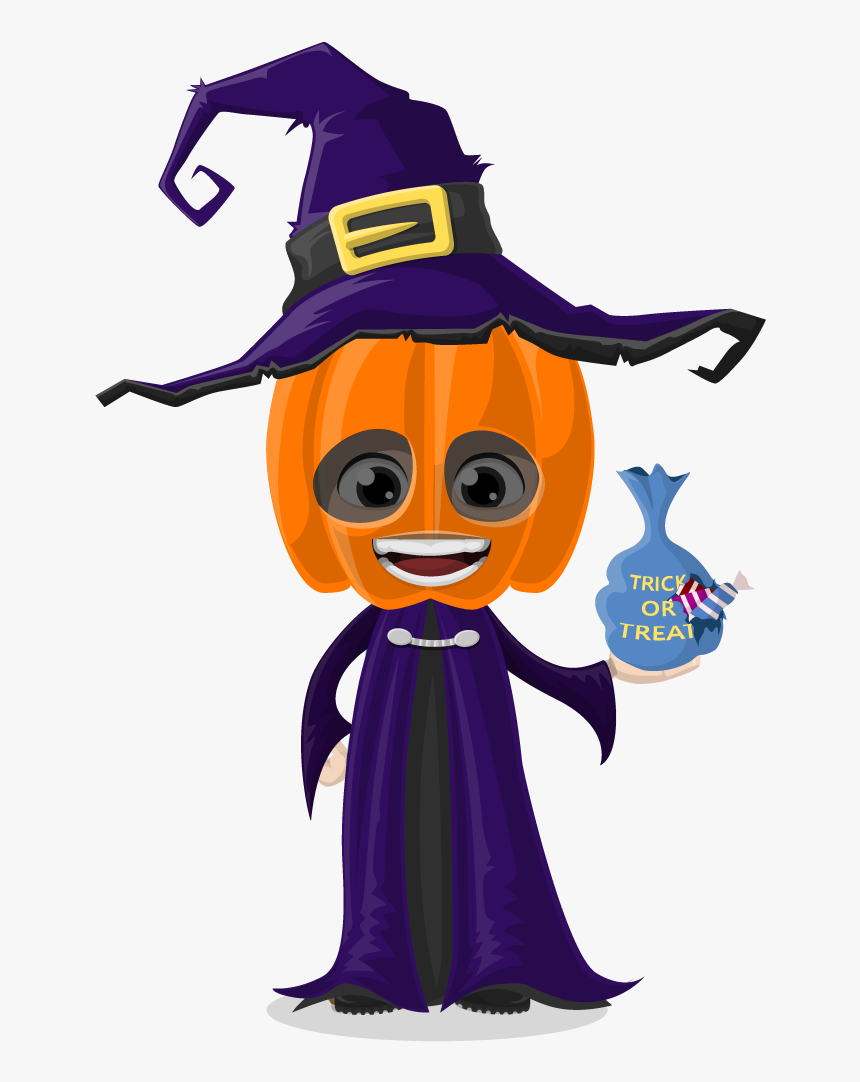Collection Of Cute - Cool Halloween Characters Clip Art, HD Png Download, Free Download
