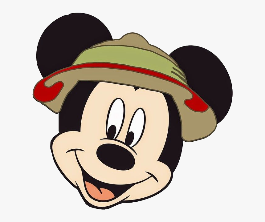 Carinha Mickey Safari Png, Transparent Png, Free Download