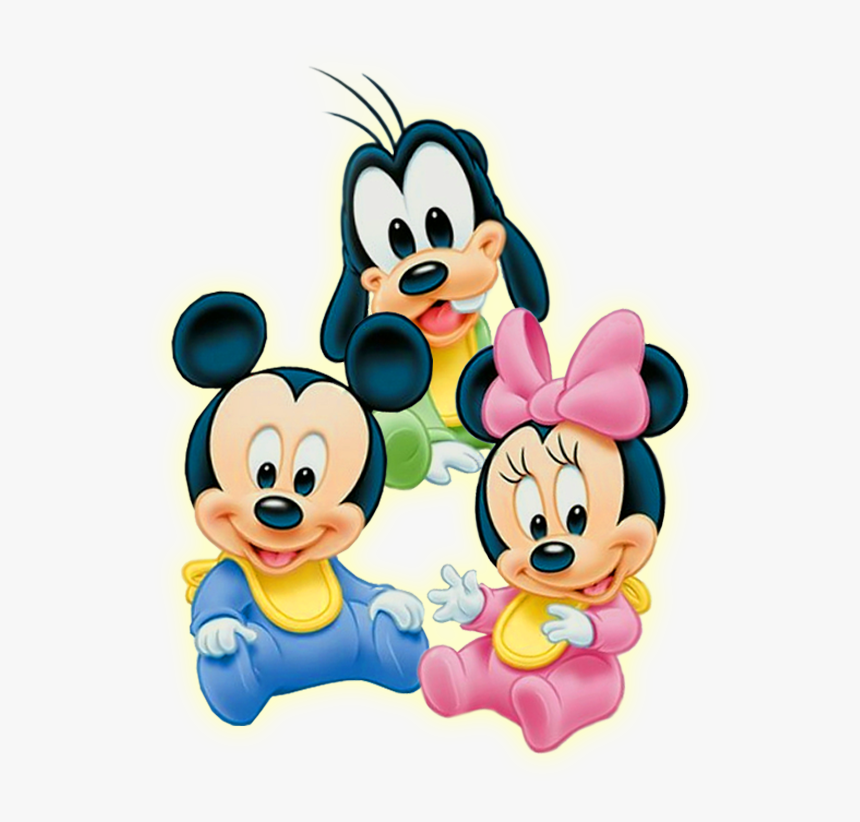 Baby Mickey And Minnie Mouse Png Baby Mickey Mouse And Friends Transparent Png Kindpng