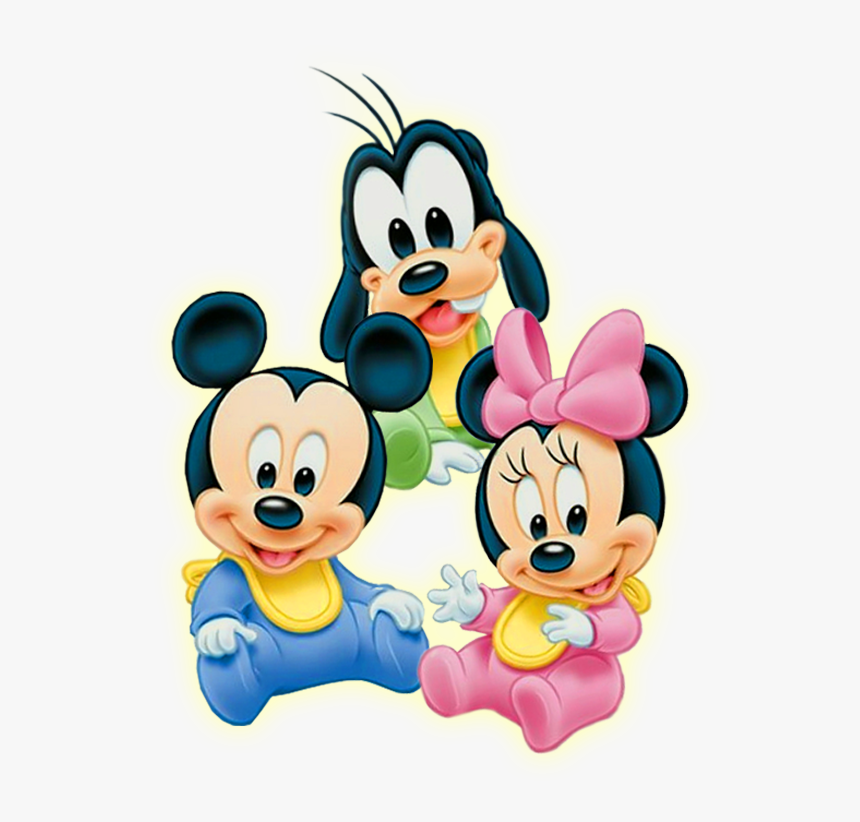 Baby Mickey And Minnie Mouse Png - Baby Mickey Mouse And Friends, Transparent Png, Free Download