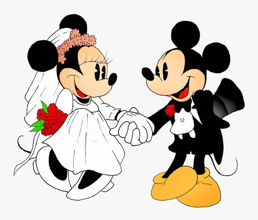 Mickey Minnie Wedding, HD Png Download, Free Download