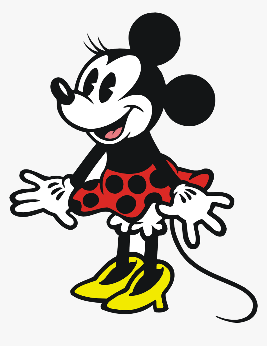 Passatempo Da Ana - Red Vintage Minnie Mouse, HD Png Download, Free Download