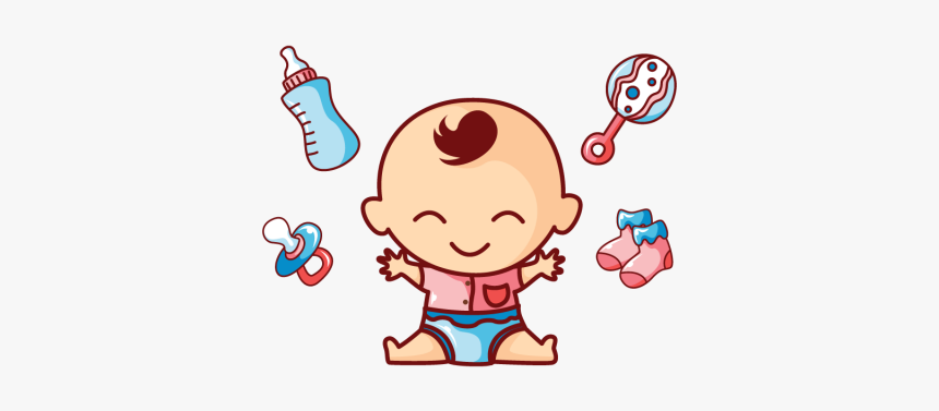 Cha De Bebe Png - Baby Shower Vector Png, Transparent Png, Free Download