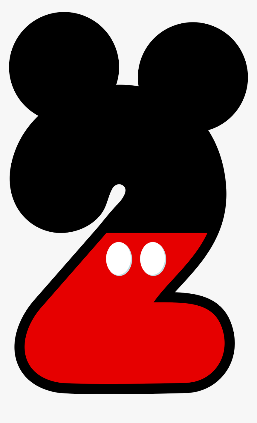 Clip Art Numero 1 Mickey Png - Mickey Png, Transparent Png, Free Download