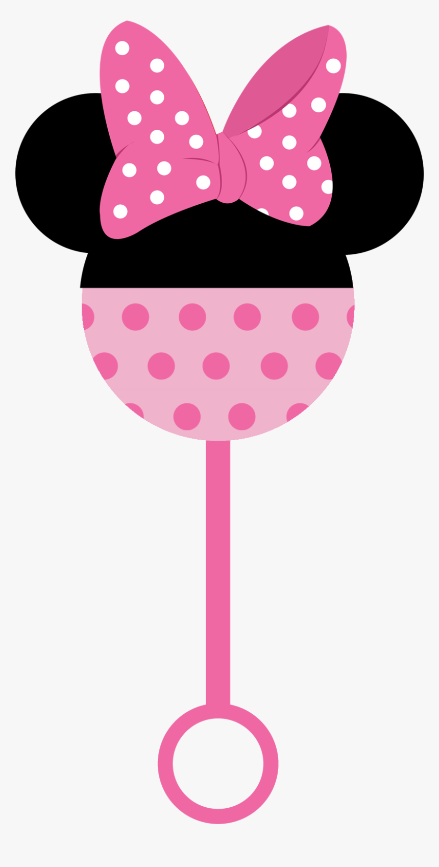 Minnie Mouse Number 1 Png, Transparent Png, Free Download