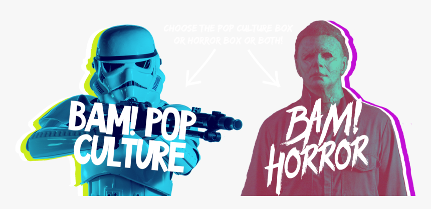 Pick The Pop Culture Or Horror Box - Bam Box Horror Logo, HD Png Download, Free Download