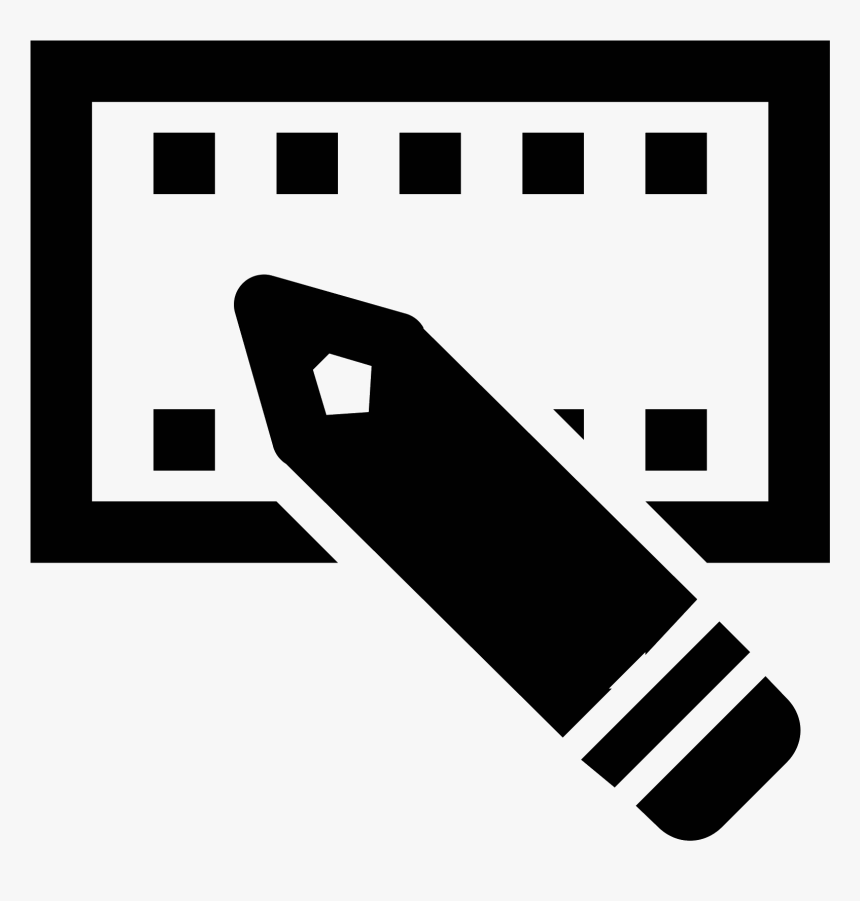 Video Icono Descarga Gratuita Clip Transparent Library - Video Editor Png Vector, Png Download, Free Download
