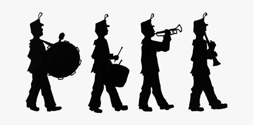 Art By Sophia Chrysanthakopoulos - Marching Band Silhouette Png, Transparent Png, Free Download