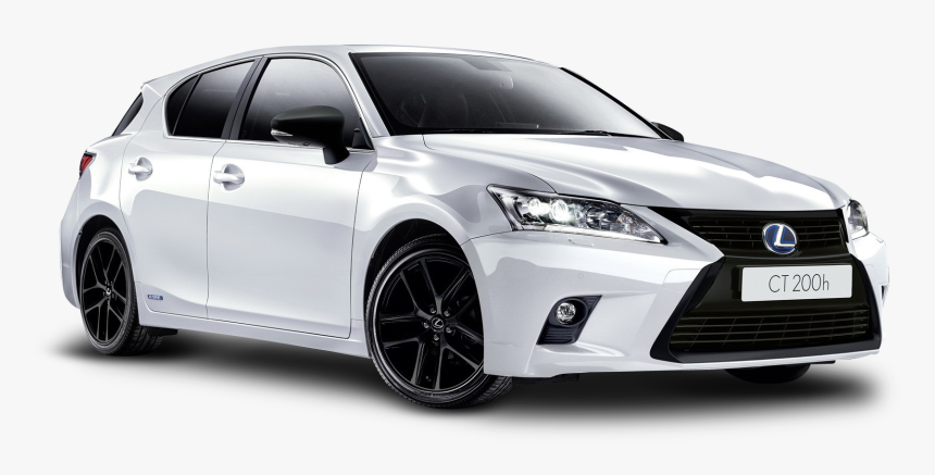 Lexus Ct 200h White Car Png Image - White Lexus Ct 200h, Transparent Png, Free Download