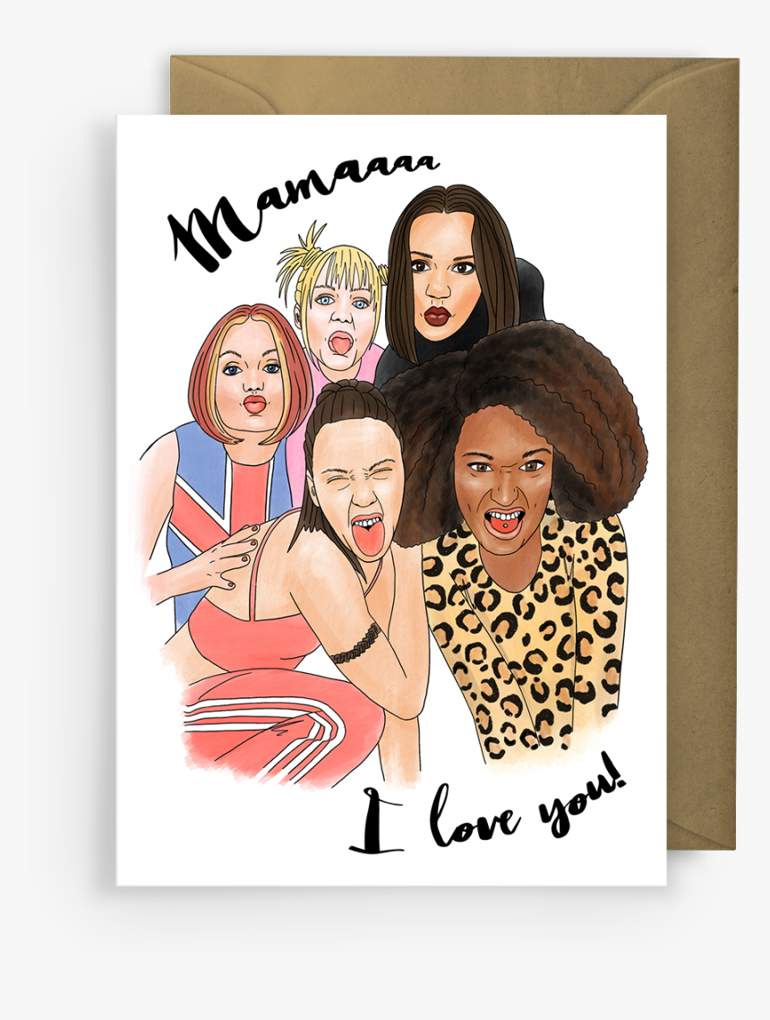 Spice Girls Mothers Day Card, HD Png Download, Free Download
