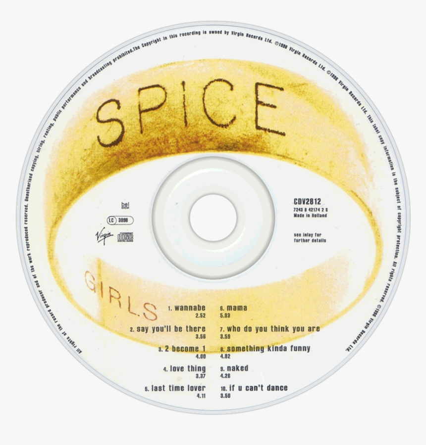 Spice Girls Cd Png Download Spice Girls Transparent Png Kindpng