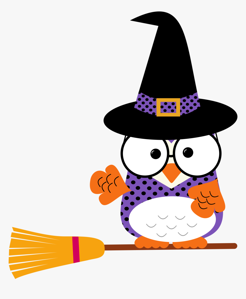 Transparent Cute Owl Halloween Clipart - Clip Art Halloween Owl, HD Png Download, Free Download