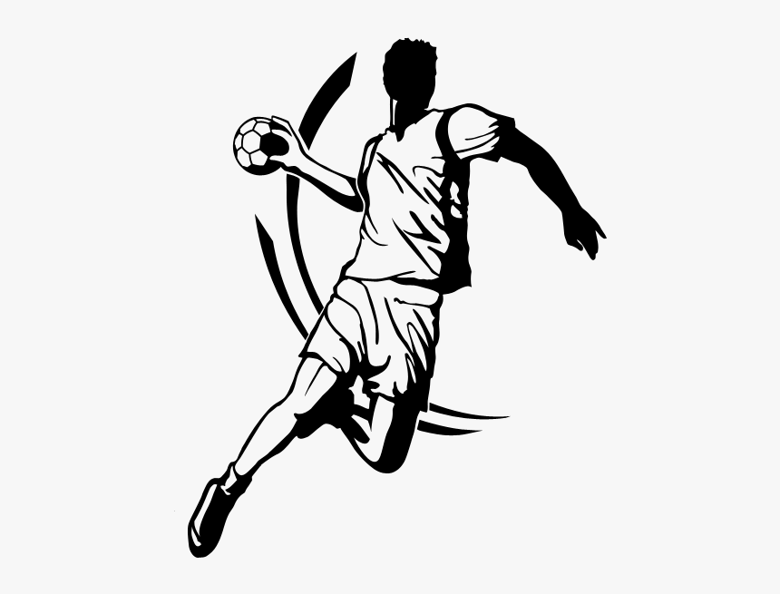 Handball Sport Wall Decal - Transparent Handball Logo, HD Png Download -  kindpng