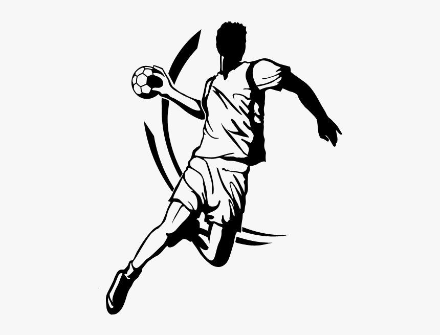 Handball Sport Wall Decal - Transparent Handball Logo, HD Png Download, Free Download