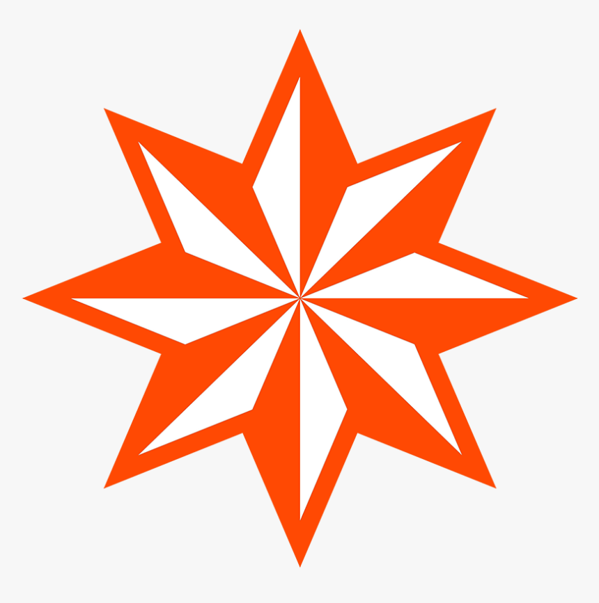 Transparent Red Asterisk Png - 8 Point Star, Png Download, Free Download