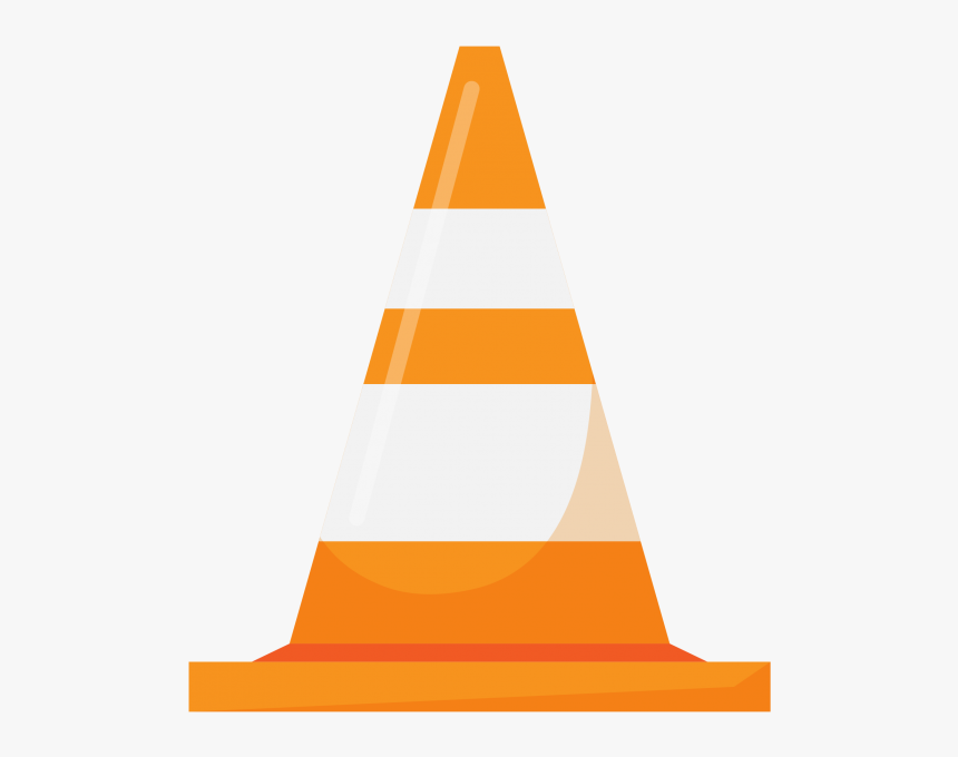 Vlc Player Icon Png Image Free Download Searchpng - Clip Art Traffic Cone, Transparent Png, Free Download