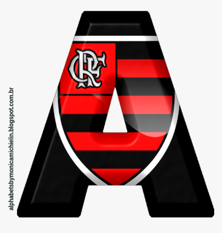 A Flamengo Alfabeto Png O - Alfabeto Letras Do Flamengo Png, Transparent Png, Free Download