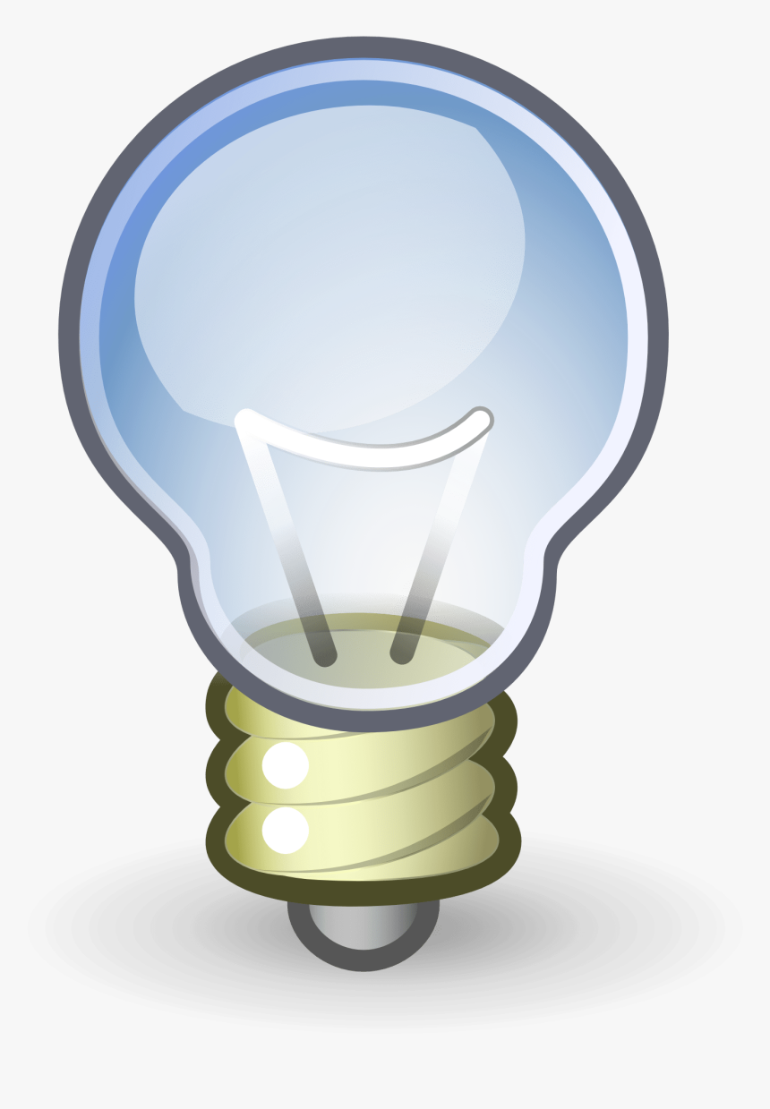 Incandescent Light Bulb Icon - Light Bulb Icon, HD Png Download, Free Download